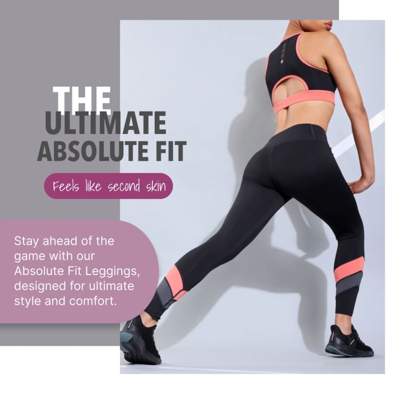 Buy AbsoluteFit Solid Performance Tights for Women Online