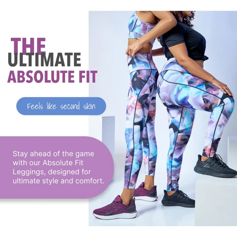 Buy AbsoluteFit Prism Print Tights for Women Online