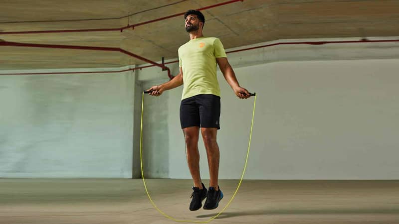 HIIT Equipment: Upper Body with Dumbbells and A Jump Rope 