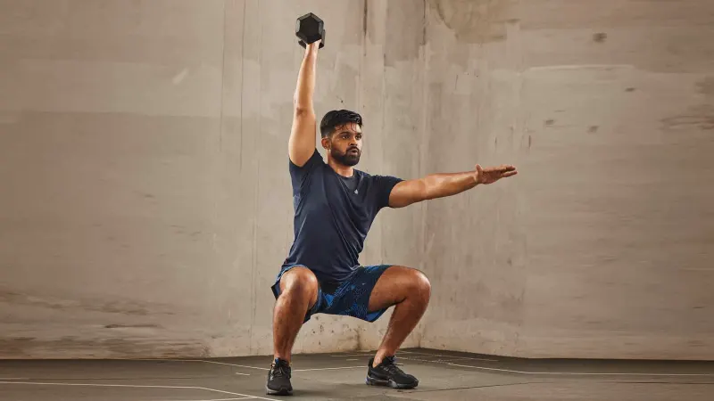 Strength Training: Back,Biceps & Cardio with Dumbbells