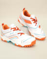White/Orange