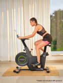 Bluetooth enabled exercise clearance bike