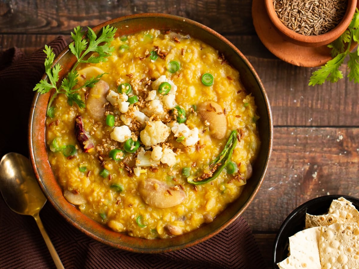Order Weight Wise Quinoa Dal Khichdi Online At Eat Fit