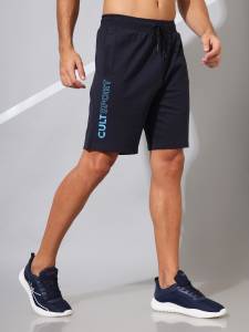 Buy Cultsport Grey Solid Performance Polyester Shorts with Inner Tights  (Set of 2) Online