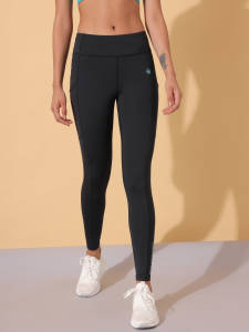 World of Leggings® Made in The USA High Waisted Full Length Cotton Leggings  Black S at  Women's Clothing store