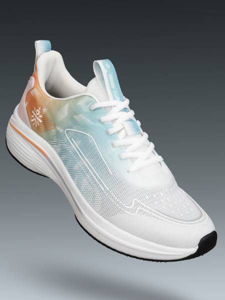 Cult Men's Xypher Running Shoes - White/Orange
