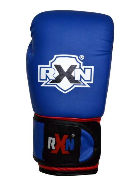 RXN Pro PU Training Boxing Gloves (Blue)
