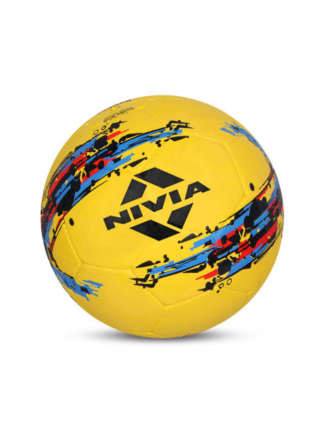 NIVIA Storm Football Size - 5 (Yellow)