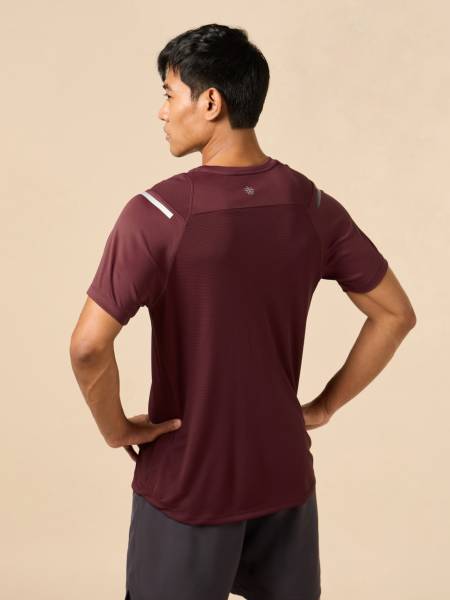 Men's Red Ergonomic Training T-shirt