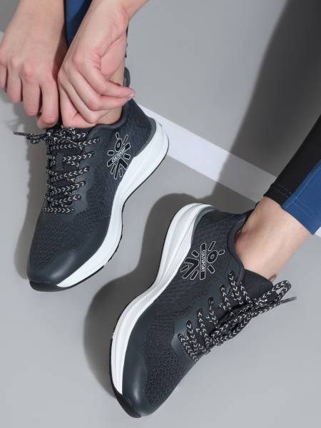Hustle Women Running Shoes - Grey