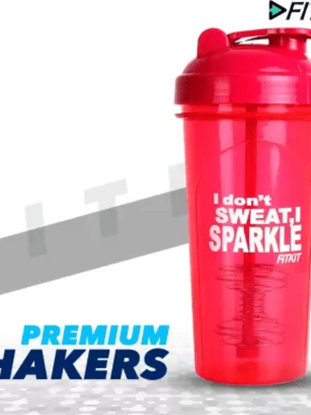 Fitkit FKSB05 Classic 700 ml Shaker (Pack of 1, Pink)