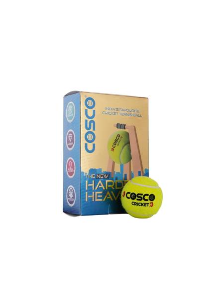 COSCO cricket light tennis ball (pack of 6)(Green)