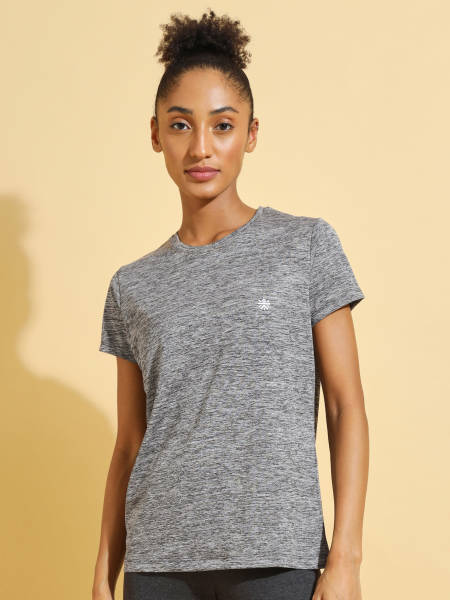 Textured Active T-shirt with Logo