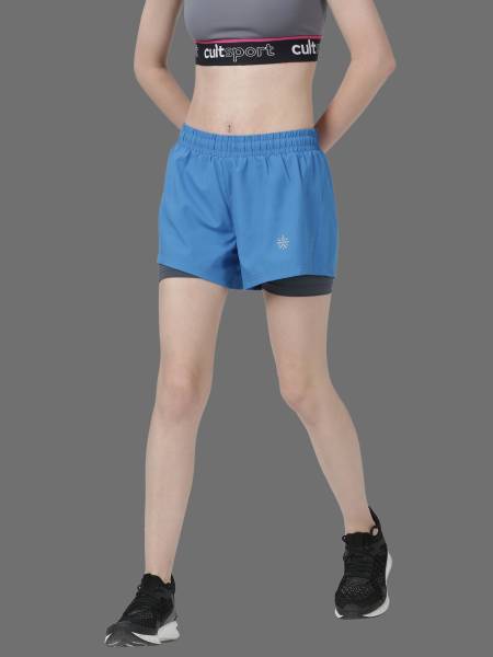 Vital Finish Blue Gym Shorts