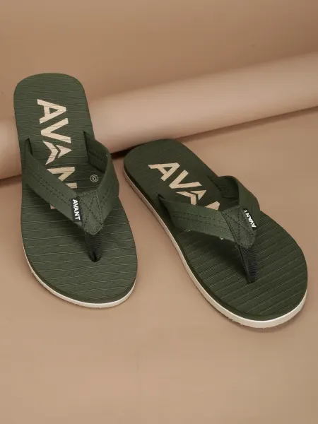 Avant Men's Haven Flip Flops - Olive