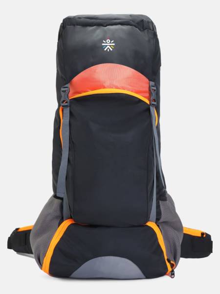 Travel Rucksack 55 L Black Orange