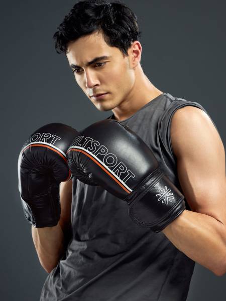Premium Leather Boxing Gloves with Antimicrobial Lining