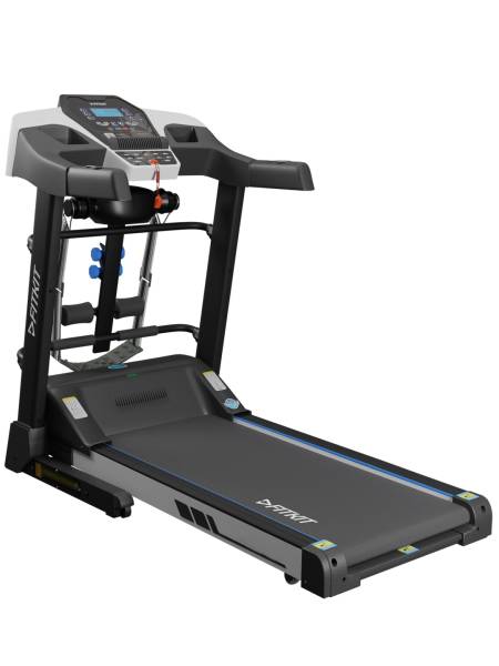 F13, 4.5HP Motor treadmill with Max weight 110 kg, Max speed 16 km/hr & 15 level Auto Incline (With Massager) (6 Months extended Warranty only on Cultsport.com)