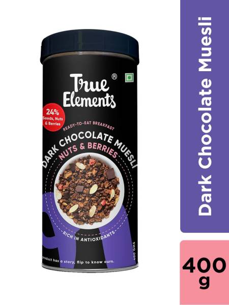 True Elements Chocolate Muesli 400g