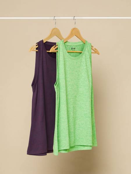 Pack of 2 Training in Tanks - Purple & Green