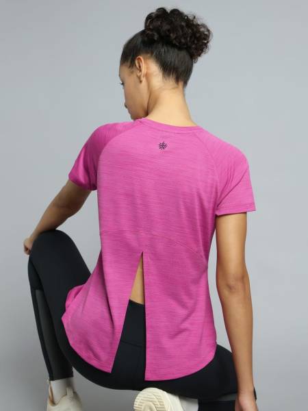 Women's Pink Flow HIIT Top