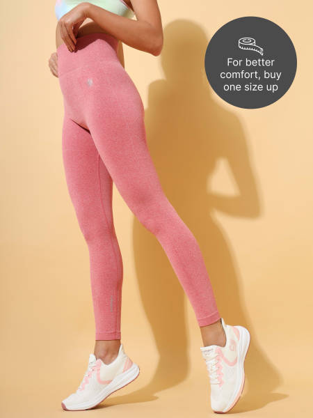 Seamless Solid Anti Chafing Tights