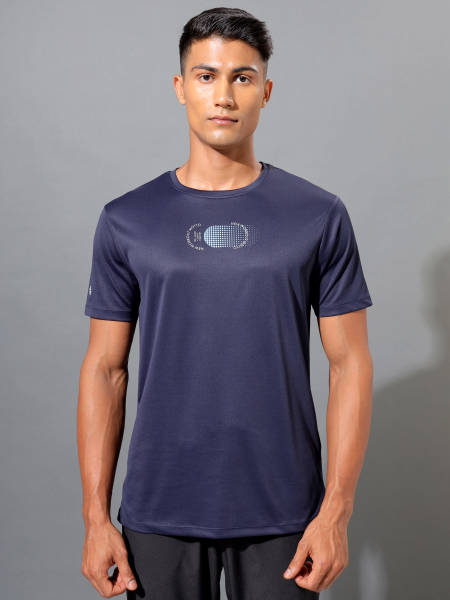 Performance T-shirt with Minimal Graphic