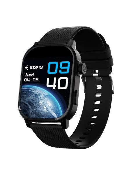 Cultsport Ace X 1.96" AMOLED Smartwatch, Premium Metallic Build, Always on Display, Bluetooth Calling, Live Cricket Score, Health Tracking, Functional Crown, Auto Sports Recognition
