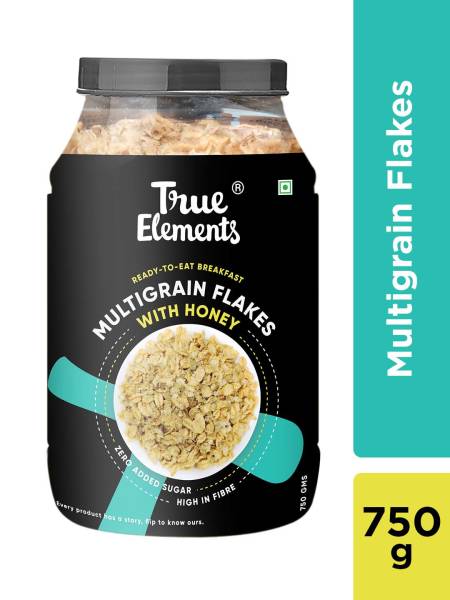 True Elements Multigrain Flakes With Honey 750gm