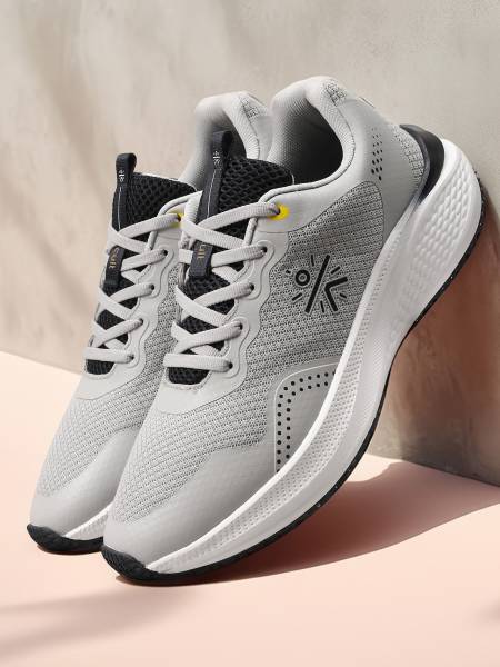 Men's DynoFlex Running Shoes - Lt.Grey
