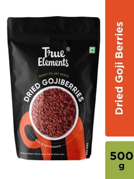 True Elements Dried Goji Berries 500gm