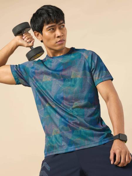 High Energy Line Training Blue T-shirt