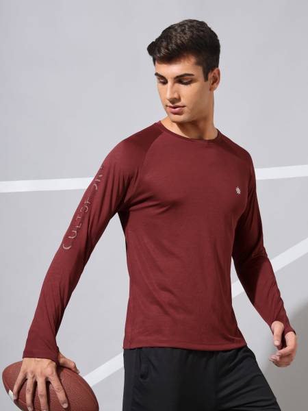 Active T-shirt with Thumbhole Sleeves