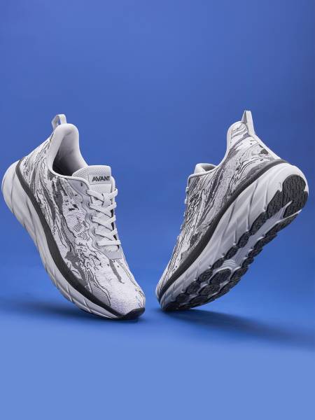 Avant Men's Storm Running Shoes- Grey/Black