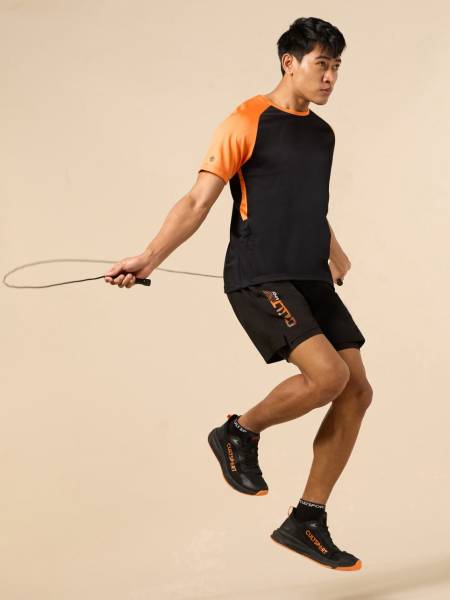 Men's Power Up Black Training T-shirt