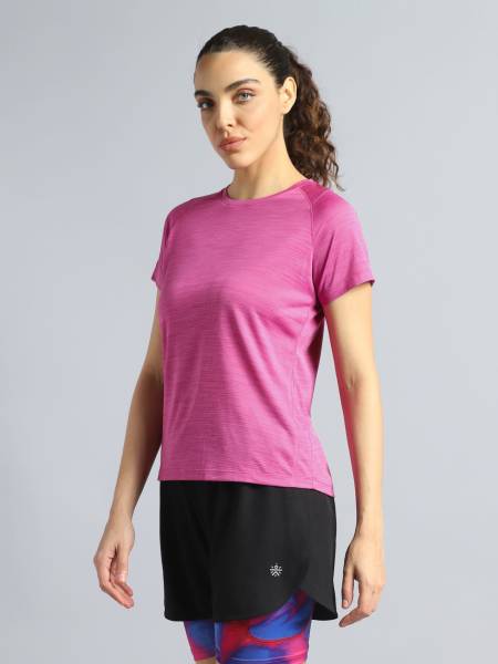 Women's Pink Training Elevate Sculpt T-shirt