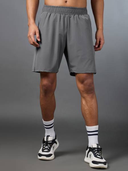 Men's Terrain Run Grey Shorts