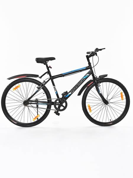 City Bike Steel Single Speed Cycle For Men/Women 26 inch Blue With Free Trainer Sessions And Cycling Event