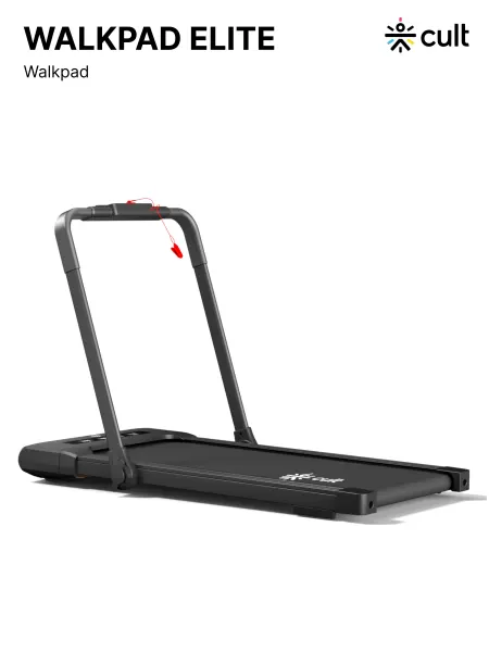 WalkpadElite 4HP Peak | Max Speed-10kmph | Max Weight-120kg With Remote Access (with 6 Months extended warranty)