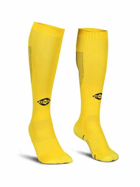 Nivia Soccer Stockings PP Medium, (Yellow)