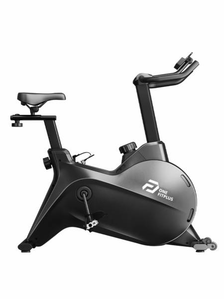 O5, NoiseFree Spin Bike (Flywheel- 4kg, Max weight- 110 kg, Resistance Mechanism - Magnetic) (6 months warranty) (Black)