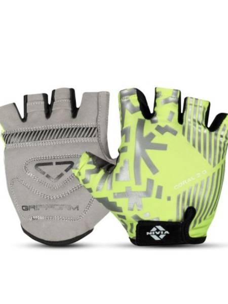 Nivia Coral 2.0 Fitness Gloves Large-Green