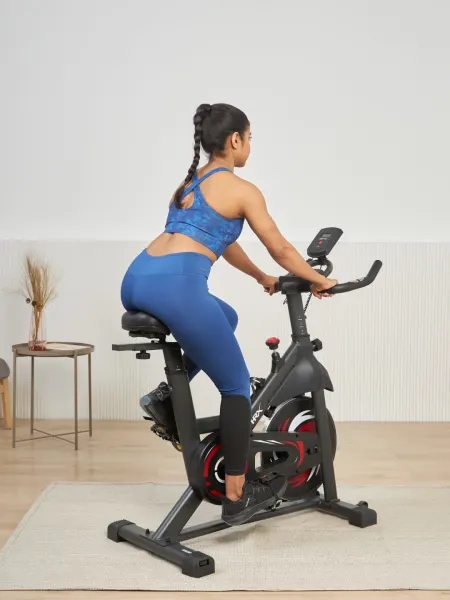 HRX Willie Spinbike | 6kg Flywheel | Max Weight-120 Kg | Magnetic Resistance Stepless (with 6 months extended warranty)