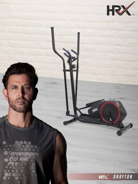 HRX Drayton Elliptical Cross Trainer | 2kg Flywheel | Max Weight-120kg | 8 Level Magnetic Resistance (6 Months Extended Warranty Only on Cultsport.com)