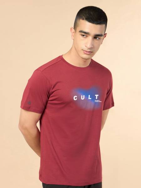Men's Red Cult Training Graphic T-shirt