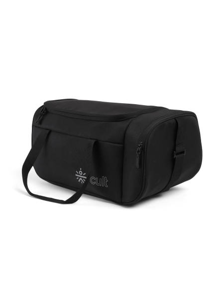 Cult 25 Litre Gym/Duffle Bag for Men & Women | Duffle Bag with Side Pocket & Shoulder Strap | Comfortable Handle | Black