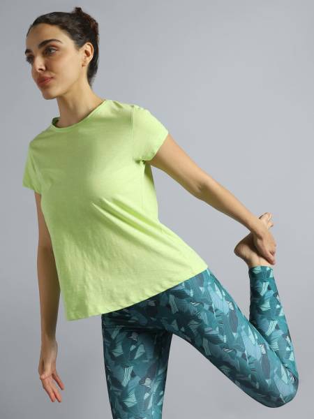 Women's Lime Yoga Flow Top