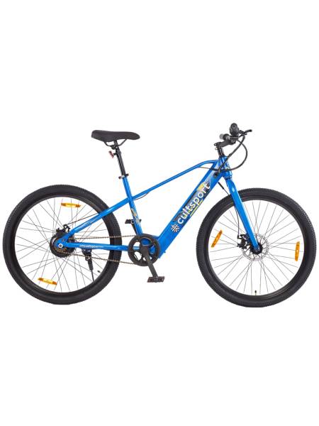 Hermit 27.5T Blue with 3.5hrs Fast Charge, Cycling Event & Diet Plan, BLDC Motor 27.5 inches Single Speed Lithium-ion (Li-ion) Electric Cycle, Ideal for Unisex, 15+ Years
