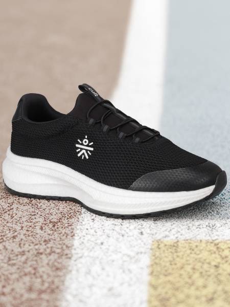 Men's GlideWalk Slip-On Walking Shoes - Black