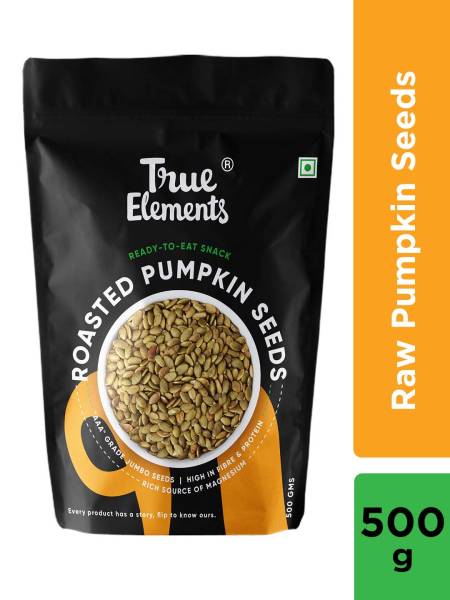 True Elements Roasted Pumpkin Seeds 500gm